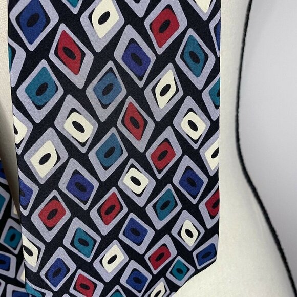 Oscar de la Renta 100% Silk Tie Made In USA - Picture 3 of 4